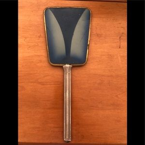 Art Deco vintage hand mirror